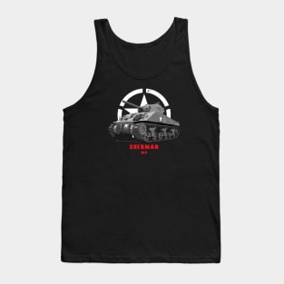 M4 Sherman Military tank WW2 Tank Top